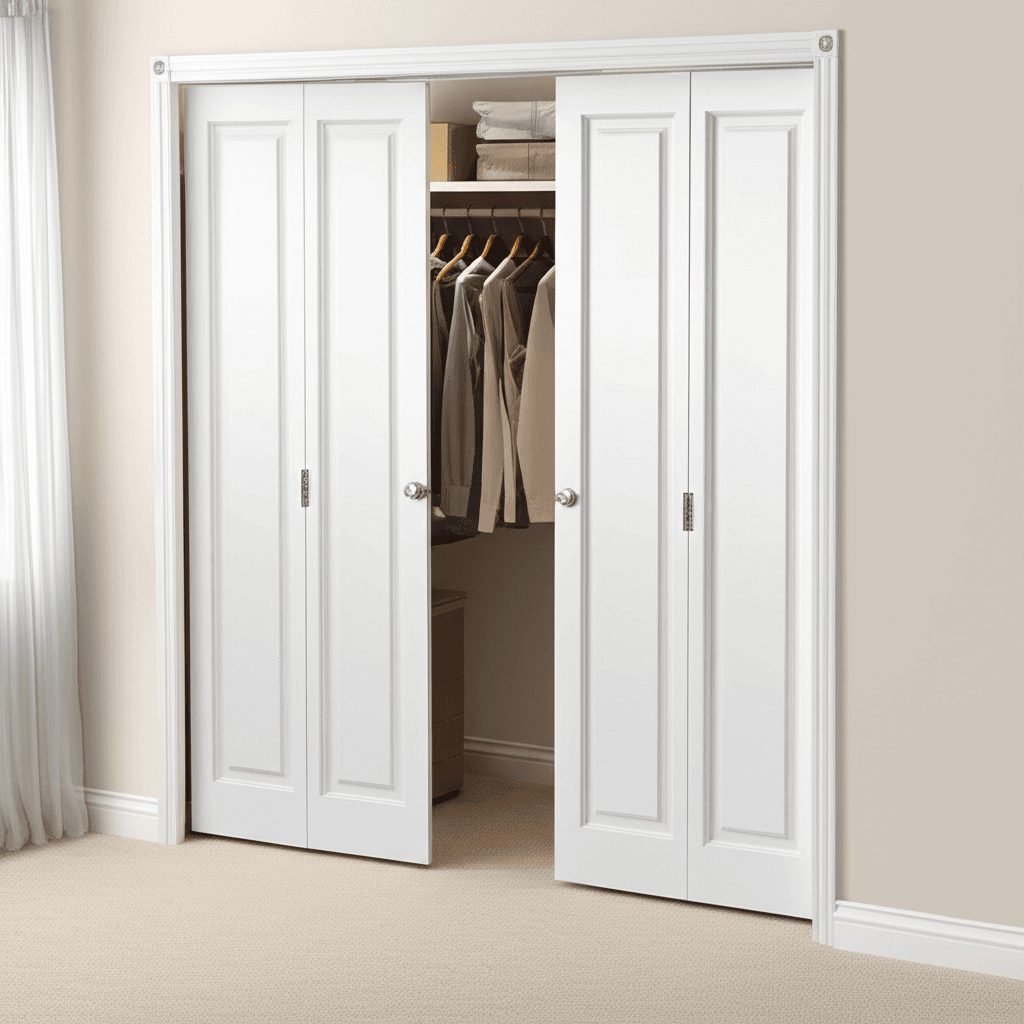 Shaker Style Bifold Closet Door